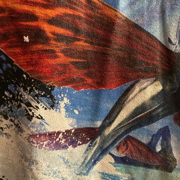 Avatar The Way Of The Water Mens Long Sleeve Black T Shirt 2XL Skully & Skimwing - Picture 4 of 5